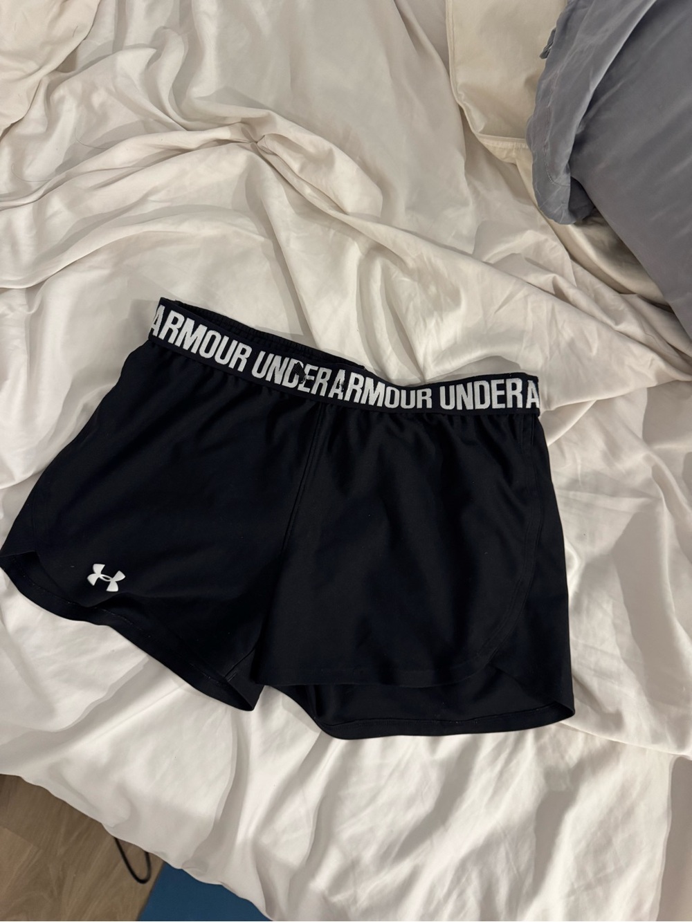 Under Armour Black Athletic Women's Performance Shorts